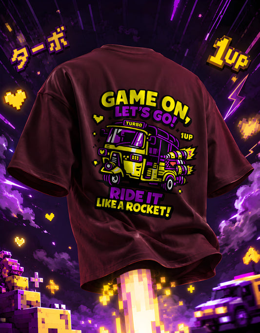 Game On Oversized T-shirt