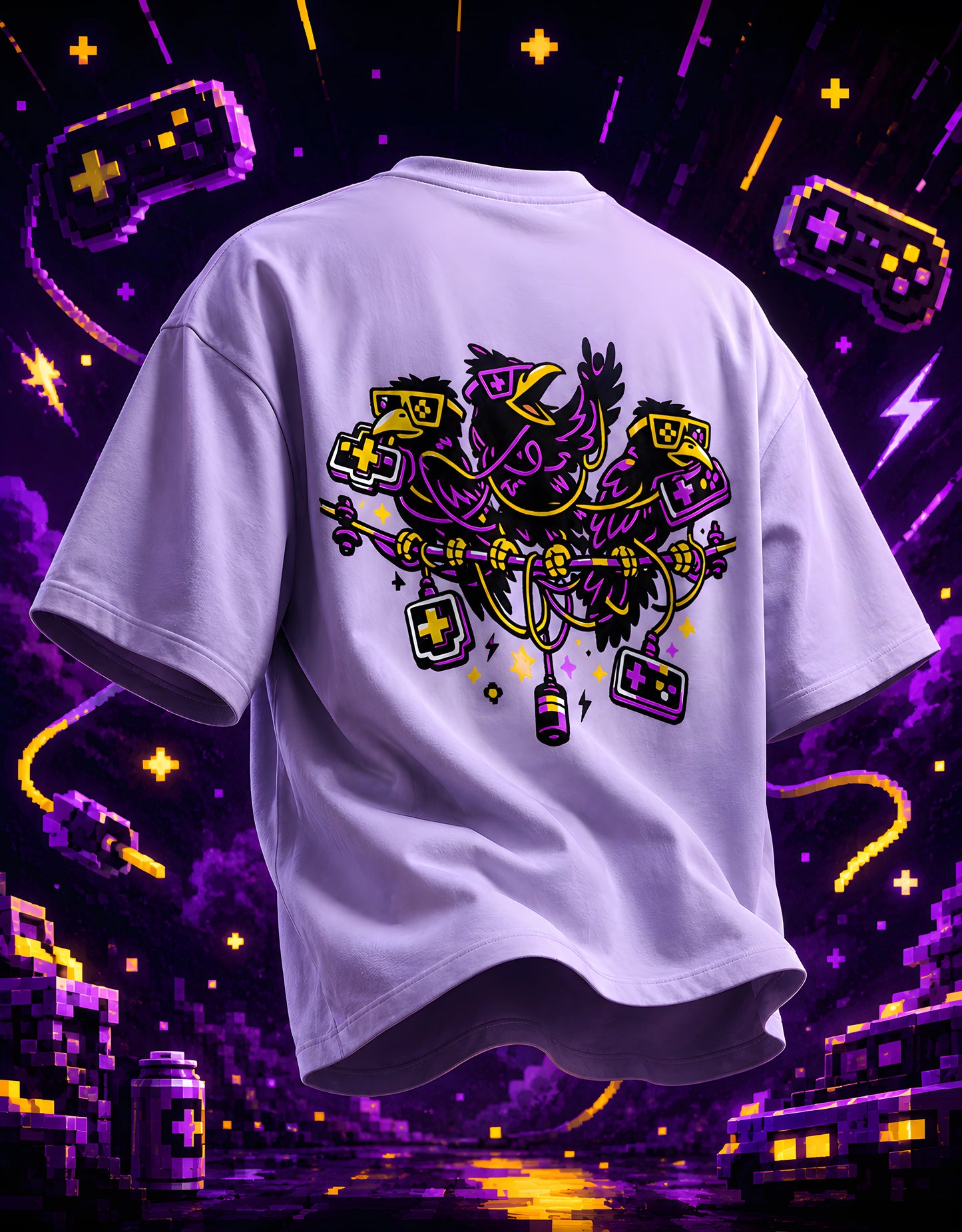Crazy Crows Oversized T-shirt