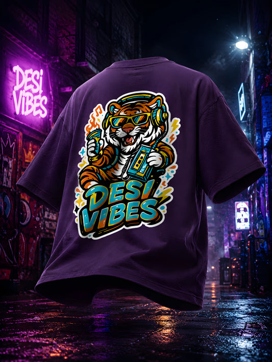 Desi vibes Oversized Classic T-Shirt