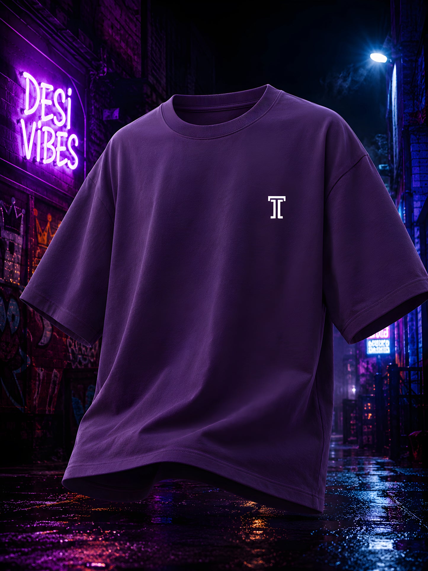 Desi vibes Oversized Classic T-Shirt